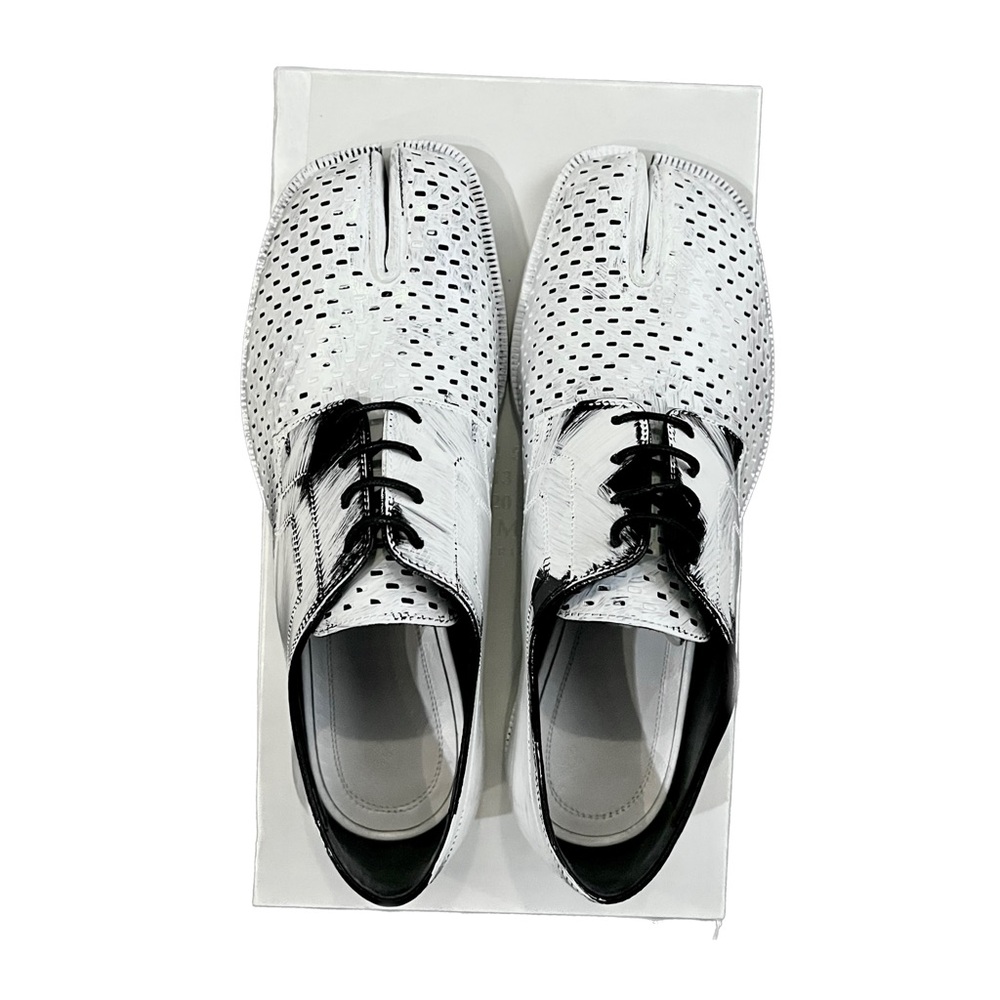 Margiela Bianchetto Leather Derby Shoes